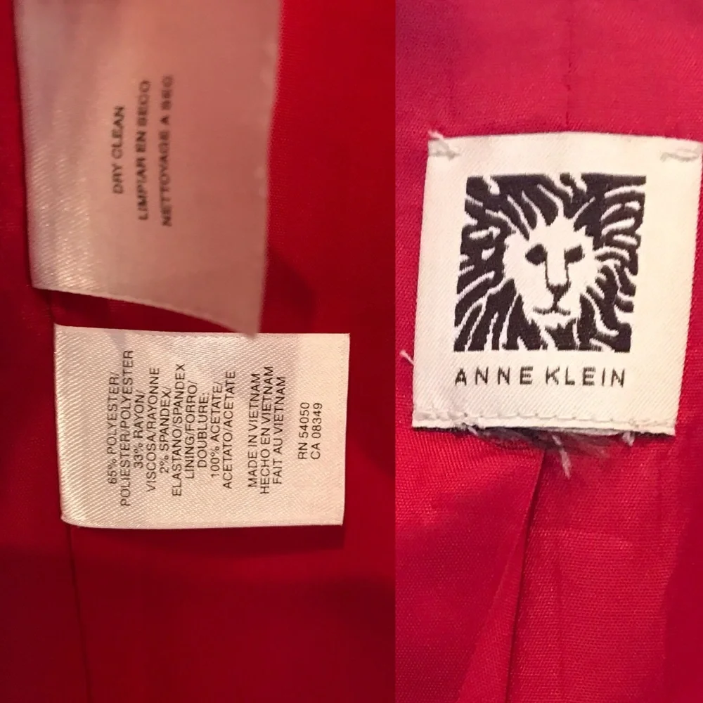 Wool Red blazer - Picture 7 of 8